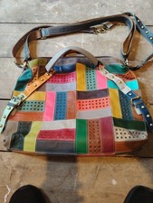 Multi colored handbag for sale  NEWTON ABBOT