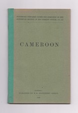 CAMEROON, Foreign Office Handbook, HMSO 1920, Ex-German colony segunda mano  Embacar hacia Mexico