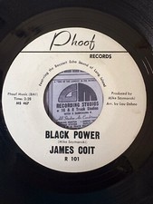 ORIGINAL NORTHERN SOUL MECCA MUSIC 7” VINYL RECORD BLACK POWER JAMES COIT WD comprar usado  Enviando para Brazil