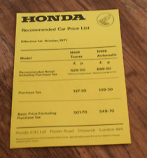 1971 honda n600 for sale  CIRENCESTER