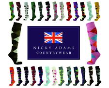 Riding socks argyle for sale  NEWPORT