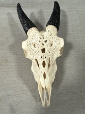 Goat skull carved for sale  USA