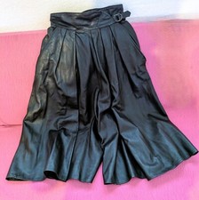 Jupe culotte cuir d'occasion  Servian