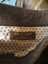 Mens primark khaki for sale  BURY ST. EDMUNDS