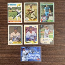 Lote #7 de autógrafos Rod Carew Gary Carter Steve Garvey comprar usado  Enviando para Brazil
