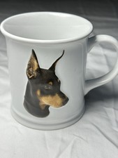 Caneca de café Xpres 3D Doberman Best Friend originais por Barbara Augello 1999  comprar usado  Enviando para Brazil