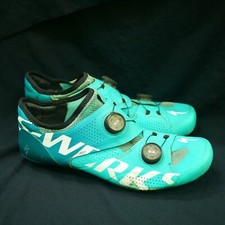 Sapatos de bicicleta de estrada Specialized S-WORKS Ares carbono BOA Lagoon azul 43 UE 9,6 EUA comprar usado  Enviando para Brazil