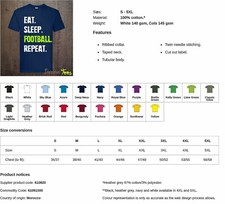Eat. sleep. football. for sale  NEWCASTLE