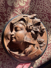 Antique walnut plaque for sale  HARLESTON