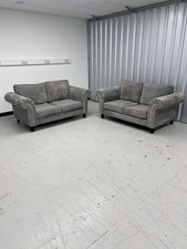 Grey seater sofa for sale  NORTHAMPTON