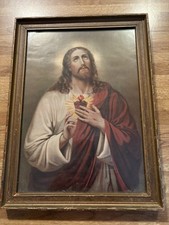 Vintage sacred heart for sale  Paradise