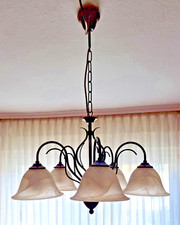 Wohnzimmerlampe glockenschirme gebraucht kaufen  Beverungen