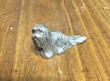 Estatueta miniatura de estanho Yorkshire Terrier Shitzu filhote de cachorro P Davis 1” comprar usado Estatueta miniatura de estanho Yorkshire Terrier Shitzu filhote de cachorro P Davis 1” comprar usado  Enviando para Brazil