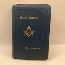 Holy bible masonic for sale  Raleigh