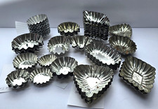 Lote de 94 mini enfeites para artesanato de sabão de biscoito em formas de latas caneladas comprar usado  Enviando para Brazil