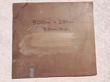 Brass sheet 300mm for sale  WHITBY