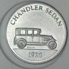 1920 CHANDLER SEDAN Sunoco - Série de moedas de carro antigo - Moeda de alumínio, usado comprar usado  Enviando para Brazil