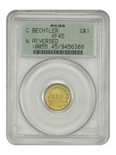 Bechtler pcgs xf45 for sale  Virginia Beach