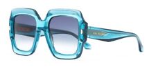 Óculos de sol Ana Hickmann AH9377 T01 azul transparente/azul degradê CAL.54 comprar usado  Enviando para Brazil