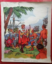 Affiche scolaire vintage d'occasion  Le Portel