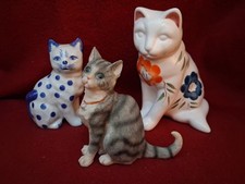 Collection pottery cat for sale  MARKET DRAYTON