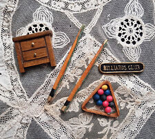 Lot miniatures billard d'occasion  Redon