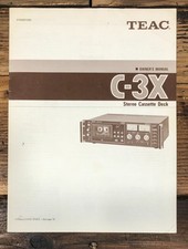 Proprietários de cassete Teac C-3X / manual do usuário *original* comprar usado Proprietários de cassete Teac C-3X / manual do usuário *original* comprar usado  Enviando para Brazil