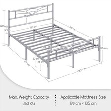 Double metal platform for sale  IPSWICH