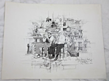 Tommy thompson lithograph for sale  CARLISLE