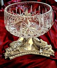 Silverplate crystal ornate for sale  Petersburg