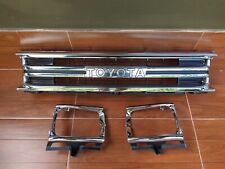 Máscara de grade frontal Fit Toyota Hilux Mighty-X RN85 LN85 com emblema/aro de farol comprar usado  Enviando para Brazil