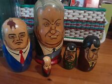Mini matrioska presidenti usato  Torino