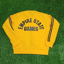 Jaqueta de atletismo feminina vintage 1982 Empire State Games L 21x24 comprar usado  Enviando para Brazil