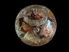 Glas teelichthalter naturdekor gebraucht kaufen  Bonn