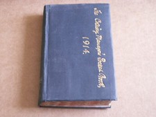 Colliery Manager's POCKET BOOK almanac & diary 1914 / coal mining advertisements, usado comprar usado  Enviando para Brazil