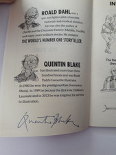 Signed quentin blake. d'occasion  Expédié en Belgium