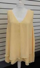 Ladies yellow chiffon for sale  SKEGNESS