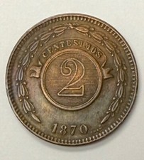 Coin paraguay 1870 for sale  Miami