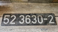 Riginales lokschild dampflok gebraucht kaufen  Falkensee