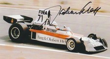 JOCHEN MASS - FOTO ORIGINAL ASSINADA: FALECIDO MOTORISTA DE CORRIDA F1-GP  comprar usado  Enviando para Brazil