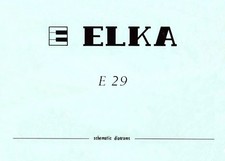 Elka e29 schematic usato  Italia
