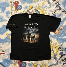 Camiseta gráfica de videogame Halo Reach tamanho XL Y2K Xbox Live grande gráfica gamer comprar usado  Enviando para Brazil
