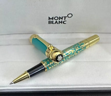 Montblanc meisterstuck blue usato  Spedire a Italy