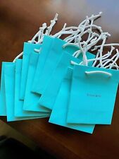 10 peças TIFFANY & Co. embalagem azul papel pequeno 5""x 6""x 3"" saco de presente comprar usado  Enviando para Brazil