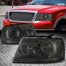 Para 04-08 Ford F-150 Lincoln Mark LT faróis faróis par fumê esquerda+direita comprar usado  Enviando para Brazil