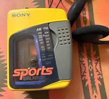 Usado, Original Vintage Sony Sports Walkman Mega Bass Leitor de Cassete Am/Fm WM-FS397 comprar usado  Enviando para Brazil
