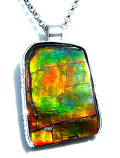Ammolite pendant solid for sale  Farmington