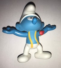 Figurine schtroumpf smurf d'occasion  Baziège