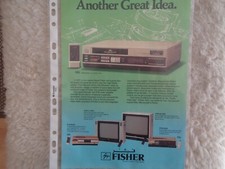 Werbeanzeige fisher videorecor gebraucht kaufen  Amberg