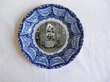 Assiette parlante faience d'occasion  France